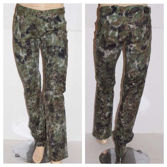 New ROBIN'S JEAN sz 29 Marlon Straight Coated Jean - Picture 2 of 8